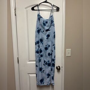 Abercrombie & Fitch Blue Floral Dress